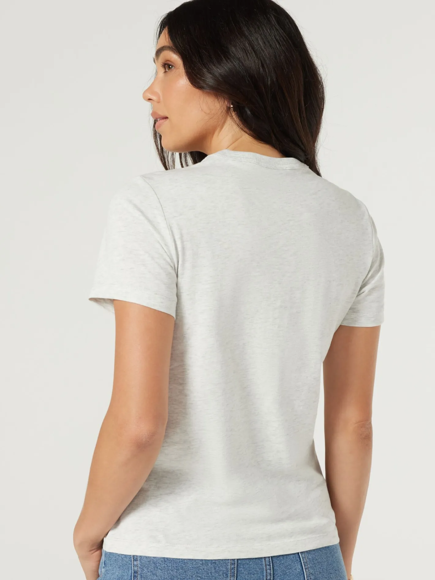 Women Jeanswest Classic Crew Neck Tee