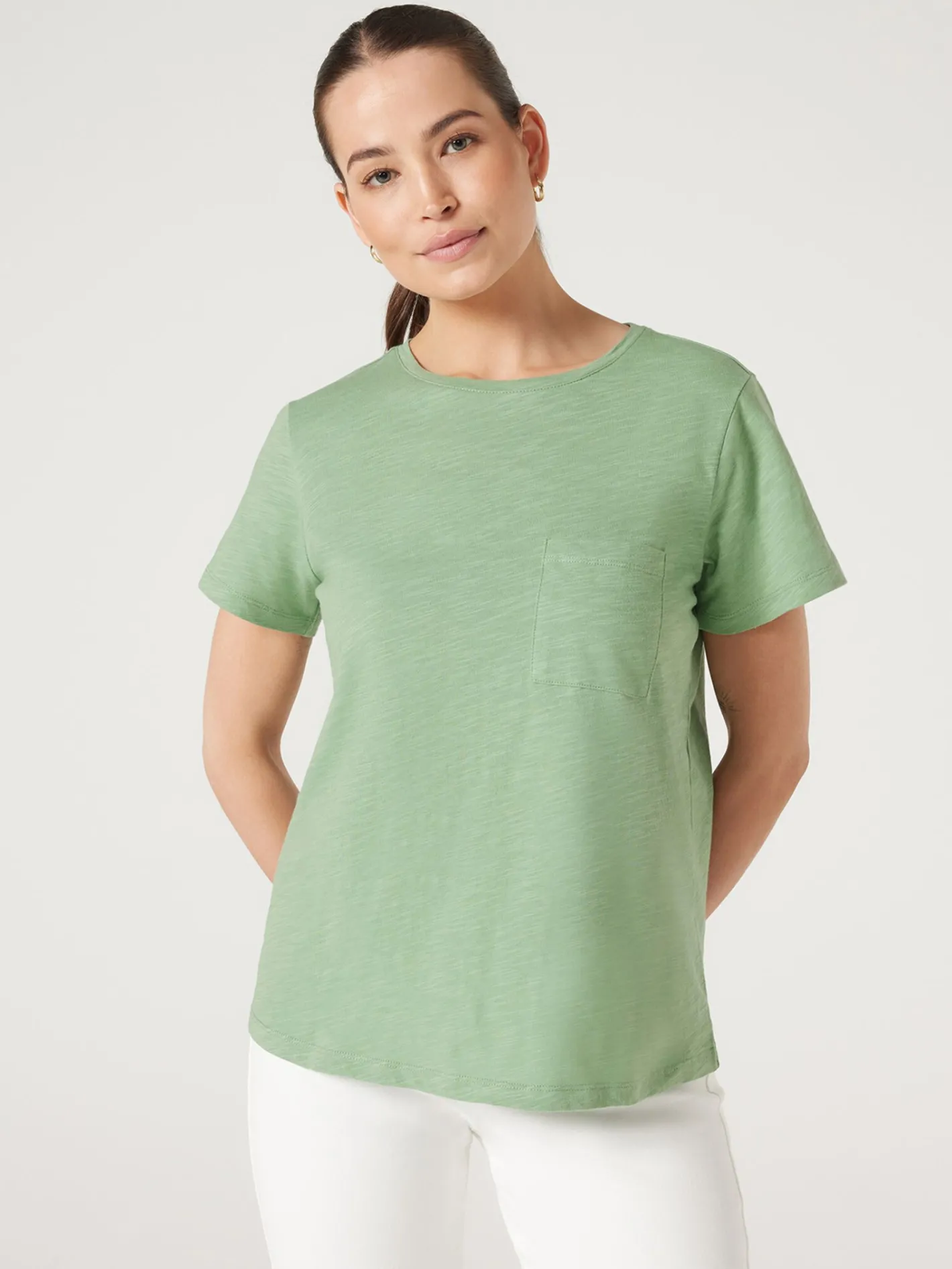 Women Jeanswest Essential Slub Pocket Tee