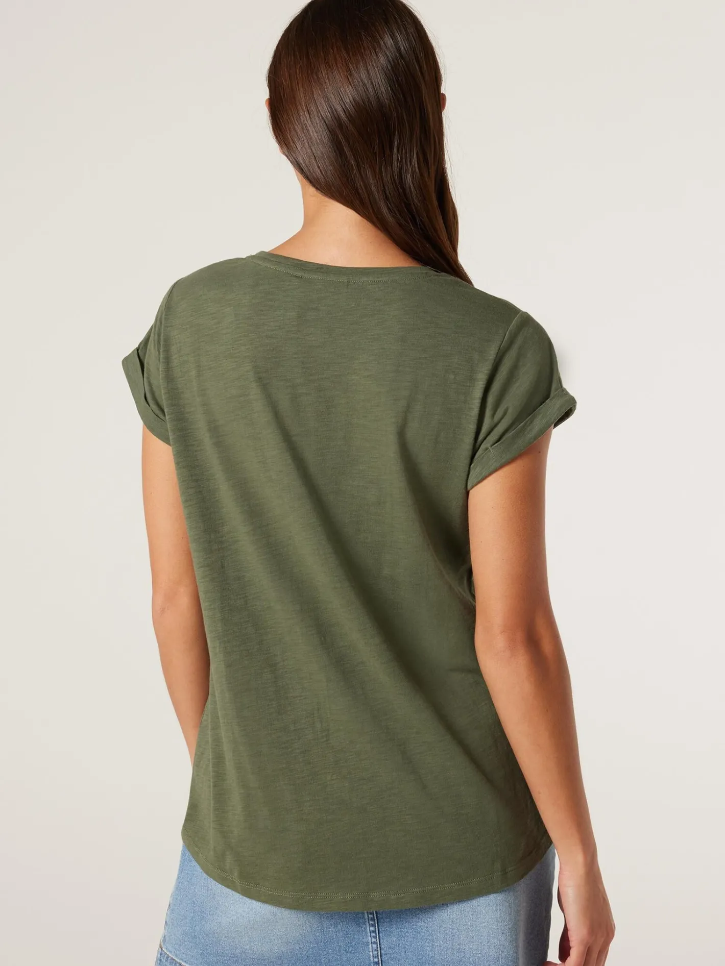 Women Jeanswest Essential Slub Pocket Tee