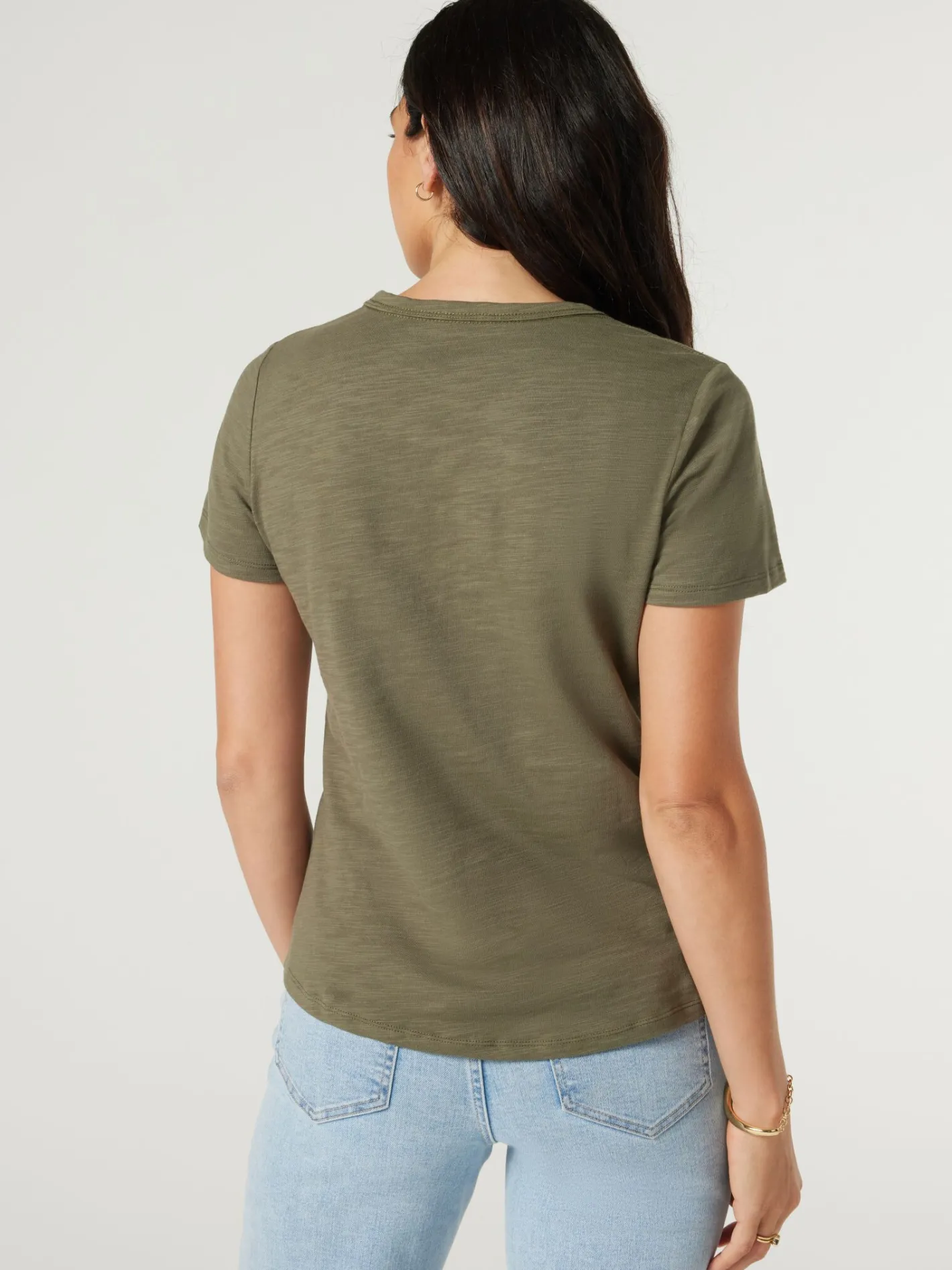 Women Jeanswest Essential V-Neck Tee