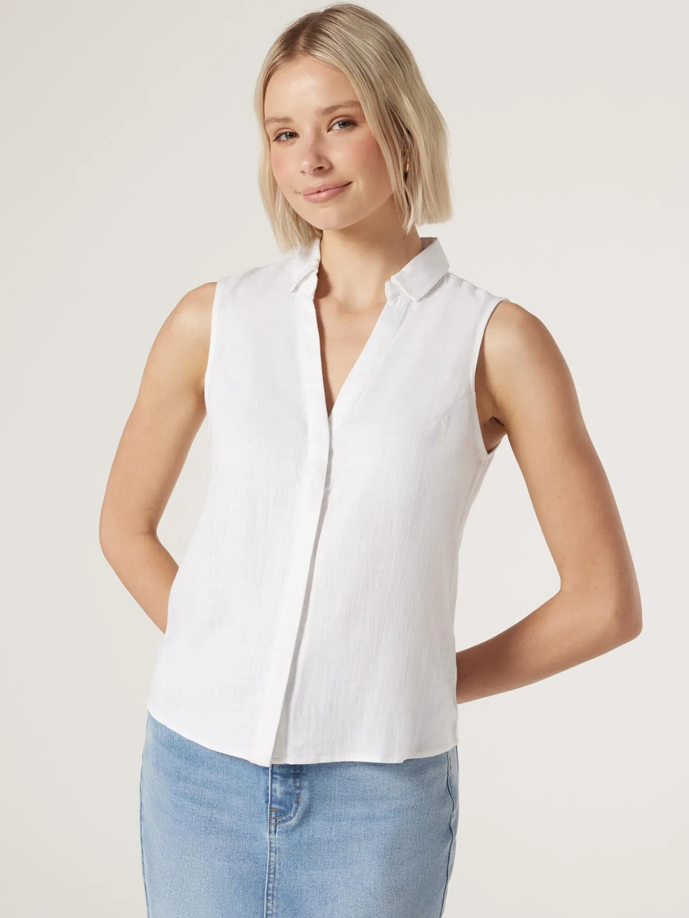 Women Jeanswest Jonti Sleeveless Shirt