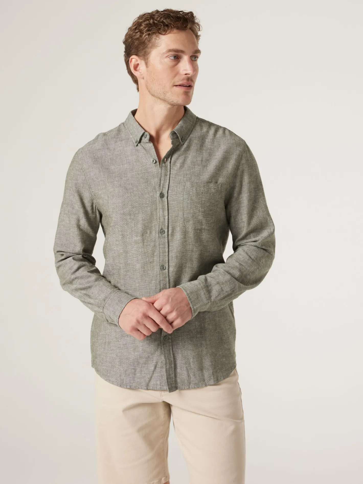 Jeanswest LS Brody Textured Shirt