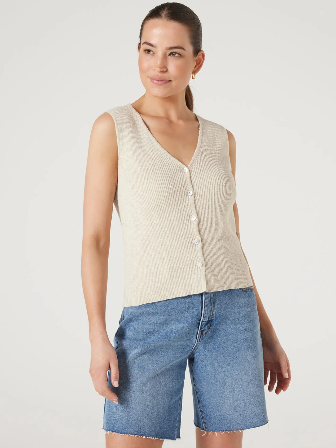 Women Jeanswest Penelope Button Thru Top