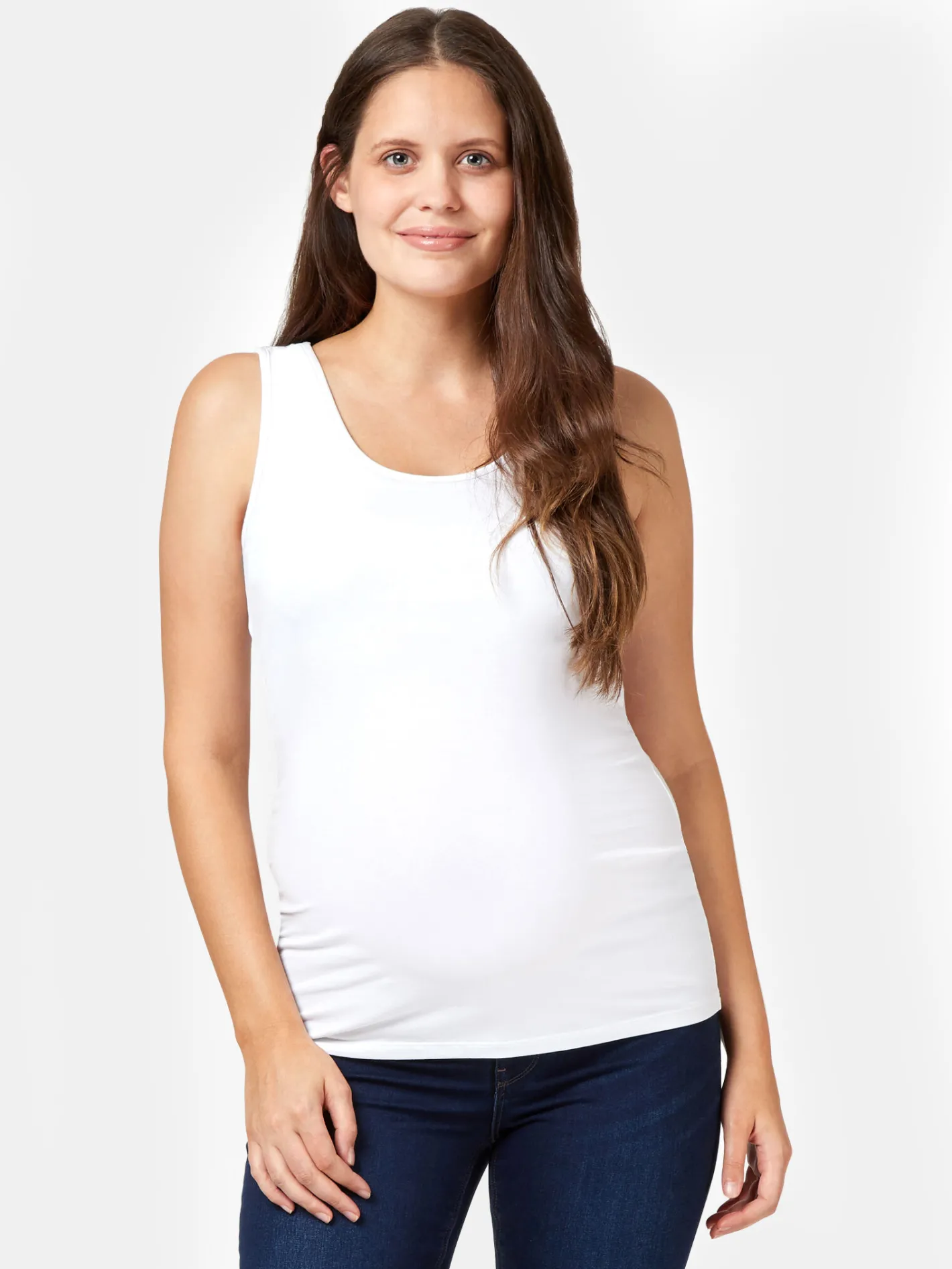 Jeanswest Post Maternity Cotton Nursing Tank