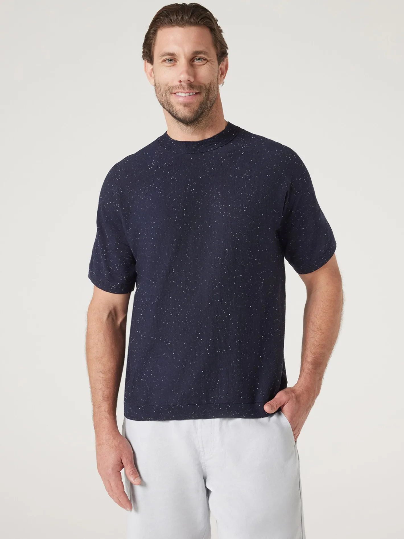 Jeanswest Short Sleeve Jackson Slub Knit Tee