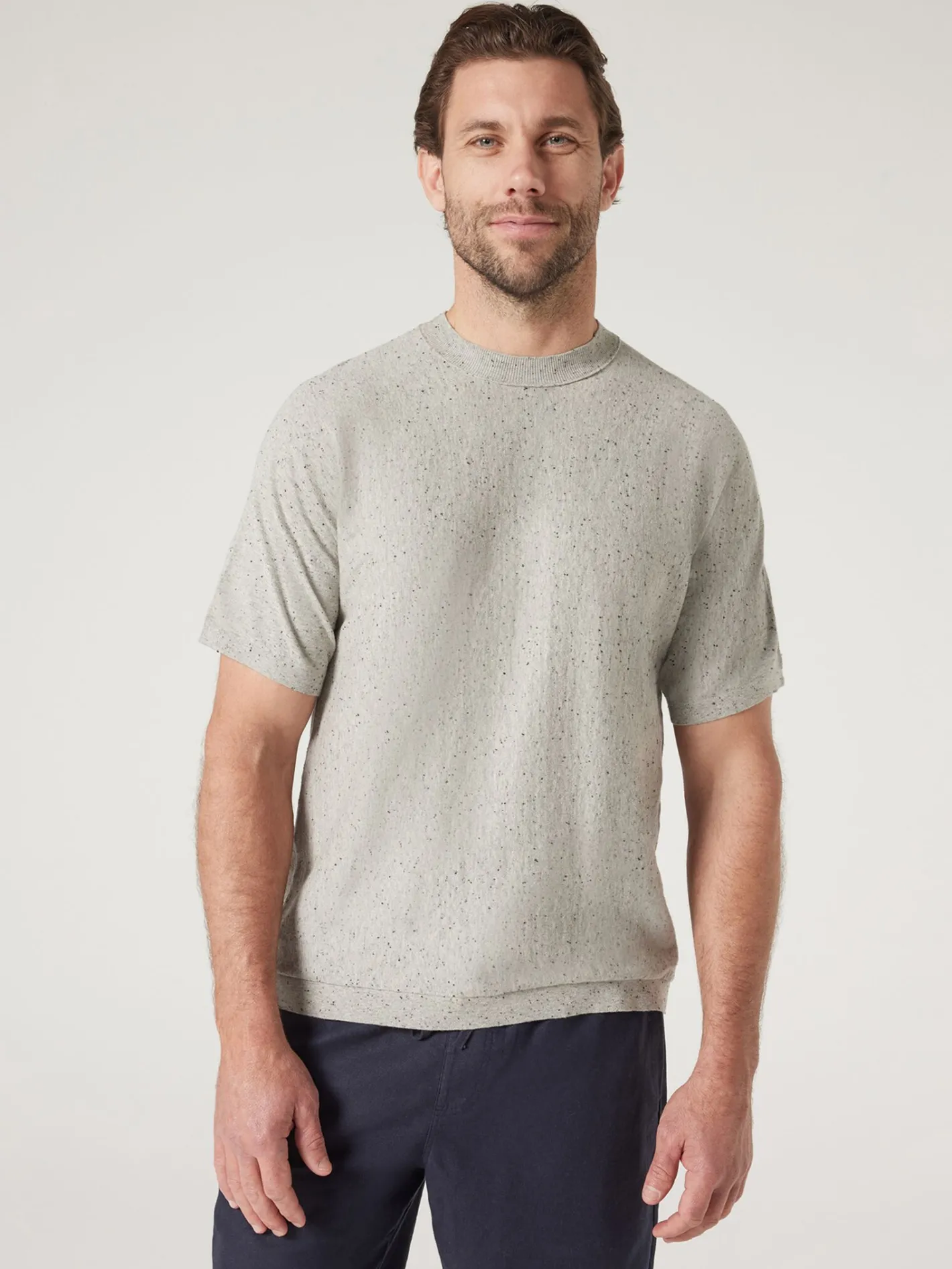 Jeanswest Short Sleeve Jackson Slub Knit Tee