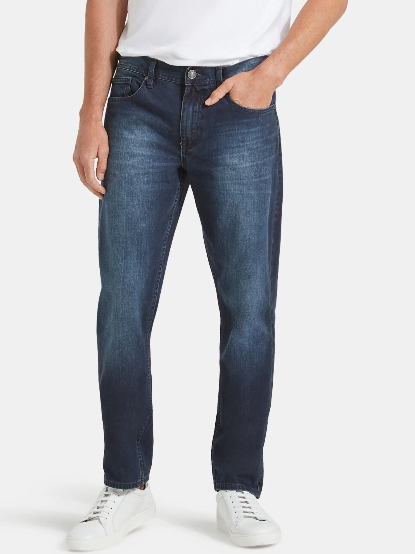 Jeanswest Slim Straight Jeans Storm Indigo