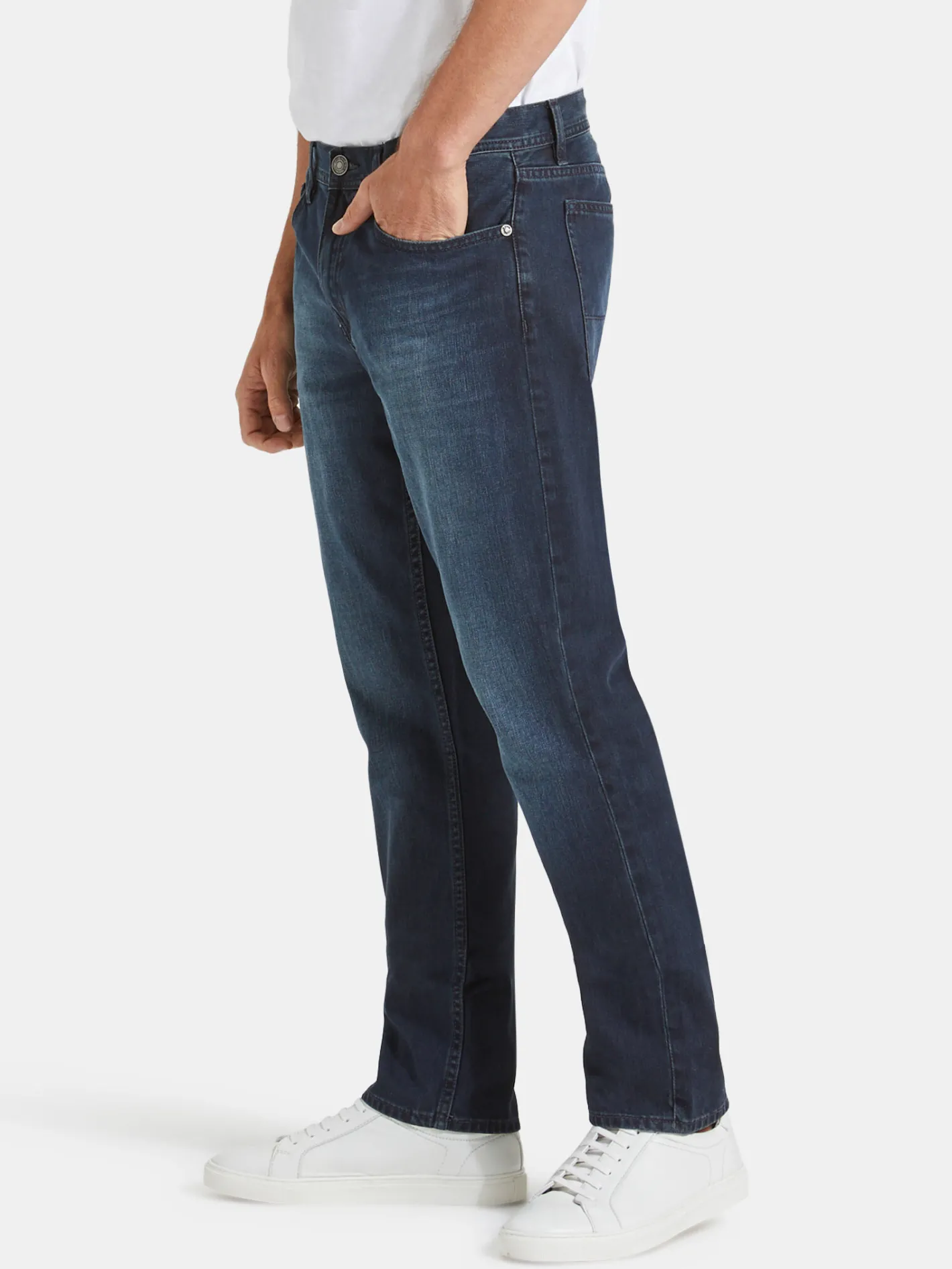 Jeanswest Slim Straight Jeans Storm Indigo