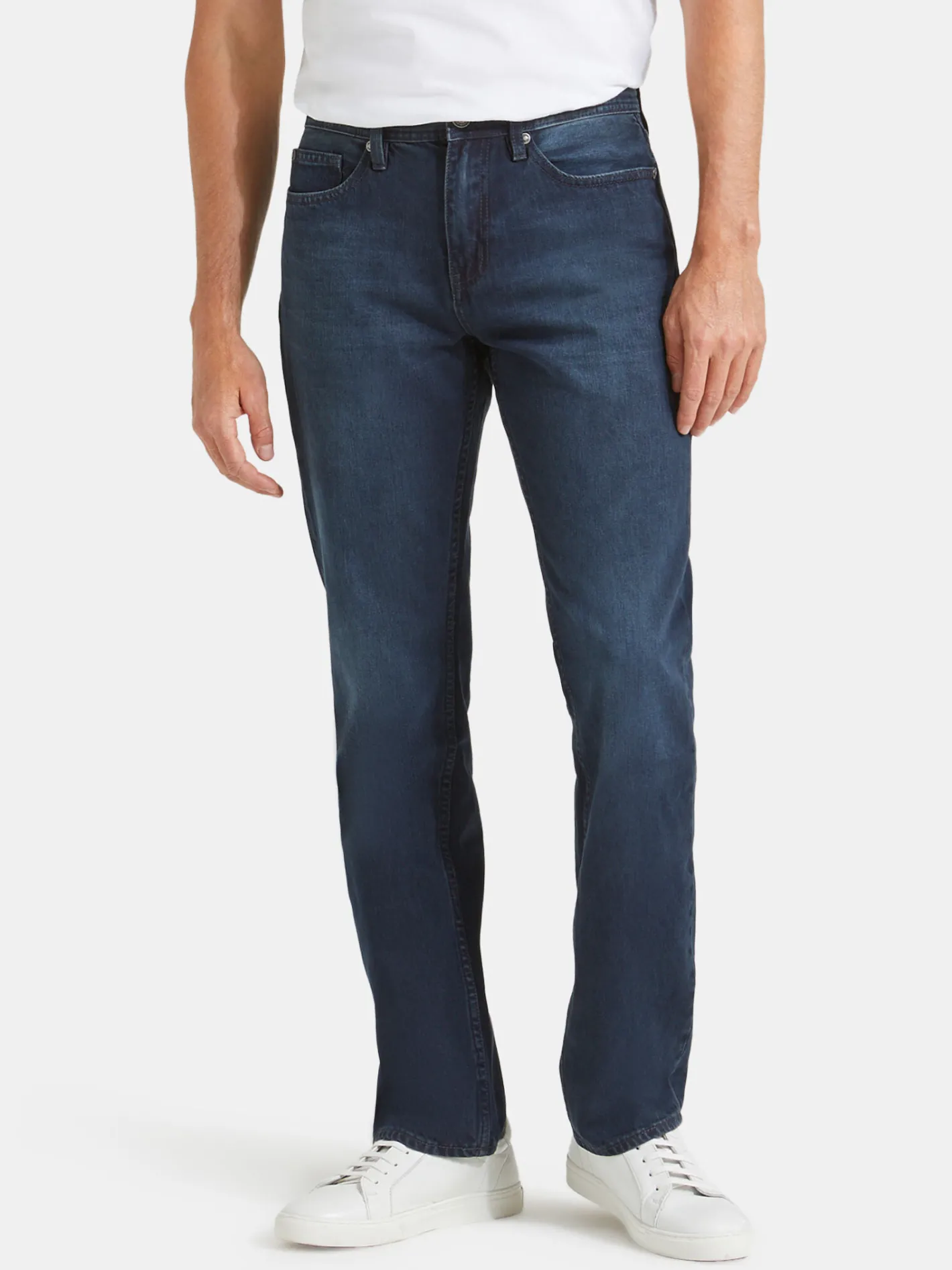 Jeanswest Straight Leg Jeans Indigo Shadow