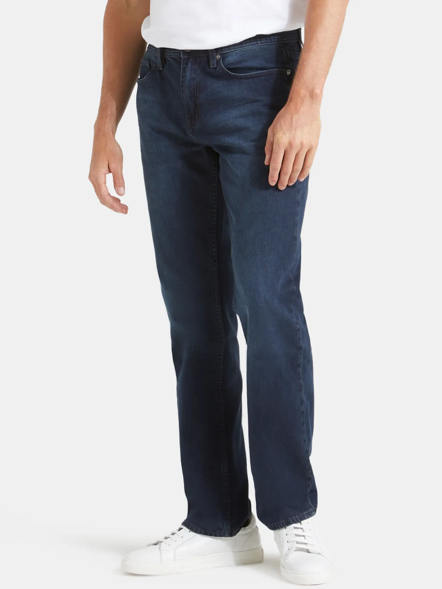 Jeanswest Straight Leg Jeans Indigo Shadow